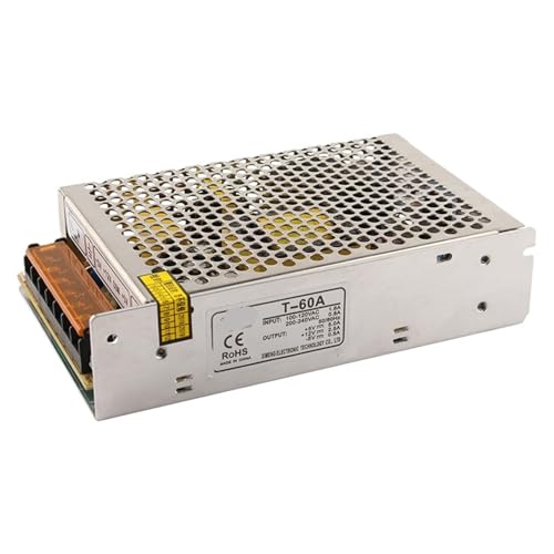 Alimentation à découpage T-60A triple sortie SMPS 75W pour boîtiers électriques