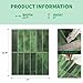 LONGKING 10-Sheet Green Peel and Stick Backsplash Tiles for Kitchen Wall, Kitchen Backsplash Wall Tile, Waterproof Back Splash Stick on Tiles for Bathroom