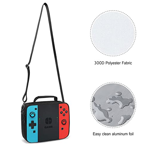 Insulated Lunch Box For Boys Girls, Game Lunch Bag For Work Office Travel Picnic Hiking Beach, Reusable Portable Lunch Box With Adjustable Strap #TOP5