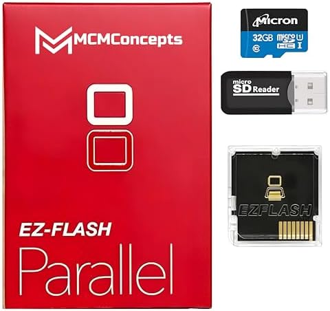 Amazon.com: EZ Flash Parallel for DS / 3DS Flash Cartridge + 32GB Micro ...