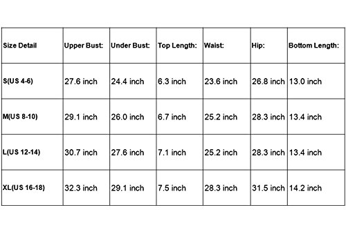 Pink Queen – Biquíni feminino com alça removível e cintura alta, 01 - Black, Medium