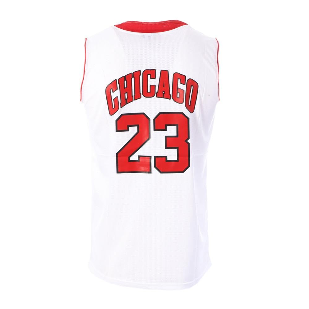Chicago 23 Maillot de Basket Blanc Homme