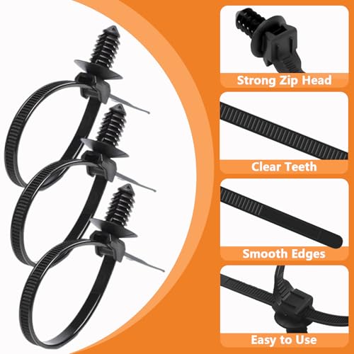Attaches à clipser pour câbles de voiture pour rénover un faisceau - 7