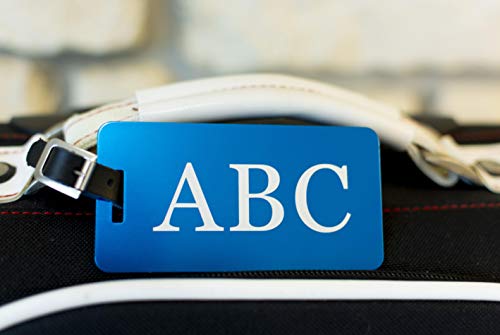 Personalized Aluminum Luggage Tags with Art Options4