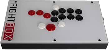 Amazon.com: FightBox F10-EX-PC All Button Leverless Arcade
