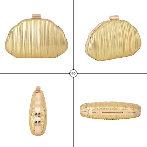Image of Women Seashell Evening Bag Purse Mermaid Chain Strap Clutch Handbag Shoulder Bag | Seashell