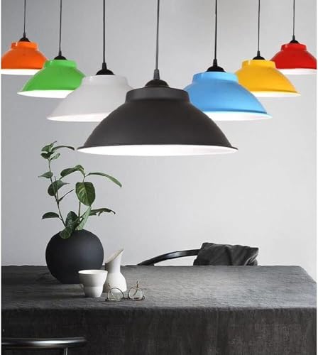 Modern Pendant Lights V-intage Industrial Pendant Shades Living Room Bedroom LED Pendant Lights