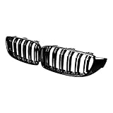 Front Kidney Glossy Black Grille Compatible with bmw Model 2014-2017 2018 2019 2020 F32 F33 F36 F82 F83 4 series F80 M3