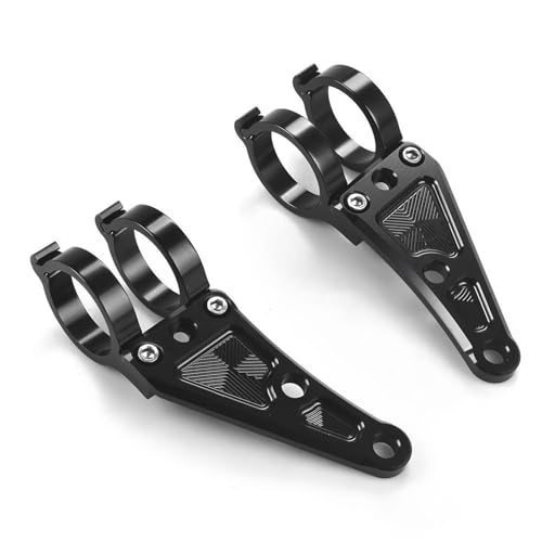 Soporte de faro delantero para motocicleta de 41 mm con ajuste de alta fidelidad para horquilla