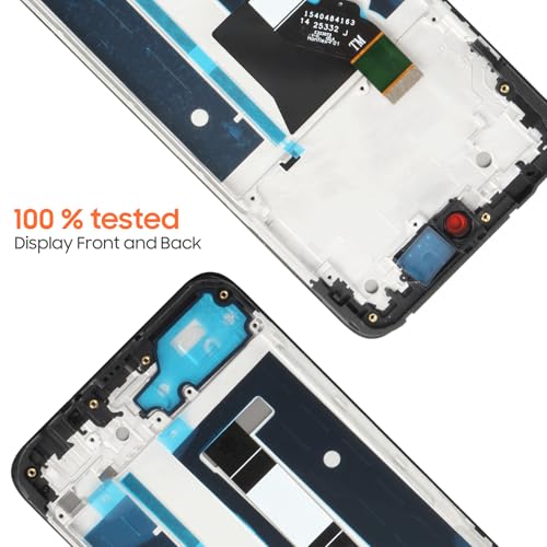 Image of AGCUT for Moto G Play 2026 Screen Replacement for Moto G Play 2026 LCD Display XT2615-1 XT2615-2 XT2615 LCD Digitizer Touch Screen Assembly Repair Kits with Frame