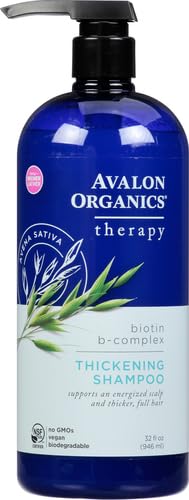 Image of Avalon Organics Therapy Biotin B-Complex Thickening Shampoo,32 oz,(Pack of 2)