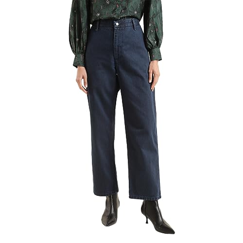 Levi’s Women’s High Rise 94 Baggy Loose Straight Fit Jeans Levi’s Women’s High Rise 94 Baggy Loose Straight Fit Jeans
