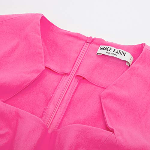 Grace Karin Women 50S 60S Cocktail Dresses For Special Occasions Rose Dress,M #TOP15