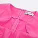 GRACE KARIN Women's Vintage Pencil Dress Semi Formal Rose Pink Dress, L