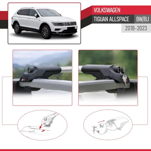 Barres de toit Tiguan Allspace solution manque place coffre - 4