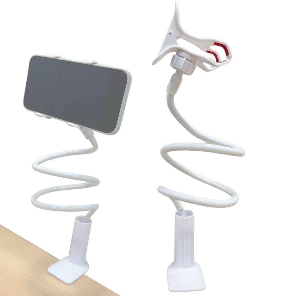 Amazon.co.jp: UPstore 強化版 スマホ スタンド 携帯スタンド 白