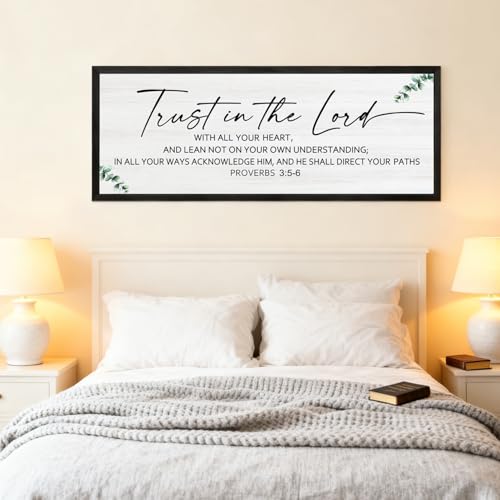 Trust in the Lord with all Your Heart Framed Wall