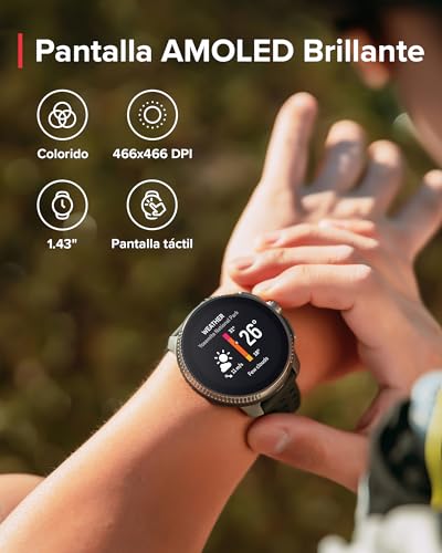 Miniatura 2 de SUUNTO Race Reloj Deportivo - Smartwatch Exteriores, Pantalla AMOLED Brillante De 1,43" Con Cristal De Zafiro, Corona Cómoda y Botones De Control, GPS De Doble Frecuencia, Larga Duración De La Batería