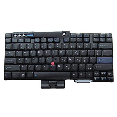 Clavier PC portable Lenovo ThinkPad T60p de rechange noir US QWERTY pièce réparation ordinateur