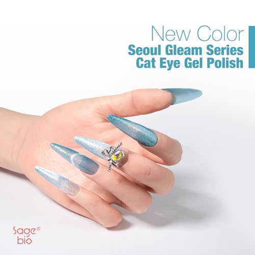 Esmalte de uñas en gel Cat Eye 15ml Sky Pulse miniatura 2