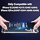 Akku für iPhone 12/12 Pro 4160 mAh Hohe Kapazität Akku A2172 A2402 A2403 A2404 A2341 A2406 A2408 A2407 Interner Ersatzakku mit Komplettem Reparaturset, Anleitung und Schraubplatte