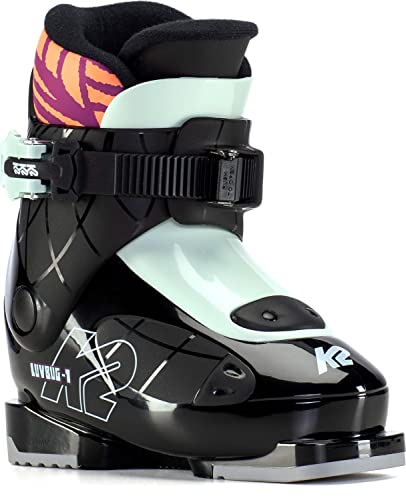 K2 Skis Girl Luvbug - 1 Ski Boots, Black - Mint, Mondo: 16.5 (EU: 27.5 / UK: 8.5 / US: 9.5)