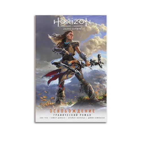 LXODGHE Horizon Zero Dawn - Póster de videojuegos, pintura decorativa, lienzo para pared, póster de pared e imagen artística moderna para decoración de dormitorio familiar, pósteres de 20 x 30
