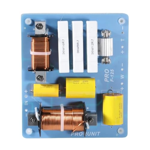 Filtro de altavoz divisor bidireccional y crossover pasivo de 2 vías para bafles 3