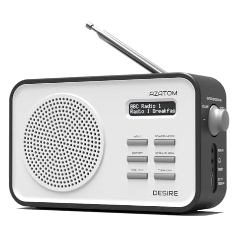 AZATOM Desire DAB+ Digital Radio with Bluetooth Cover