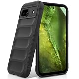 BonYonka Cover in Silicone per Google Pixel 8A, Nero