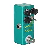 [RENDIMIENTO INCONSÚTIL] La conmutación True-bypass garantiza que no haya interferencias con el tono natural de su guitarra.
