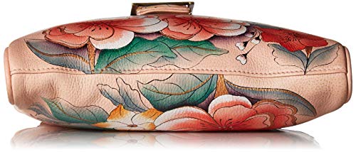 Anna by Anuschka Genuine Leather Travel Organizer, Triple Compartment - Hand-Painted Original Artwork4