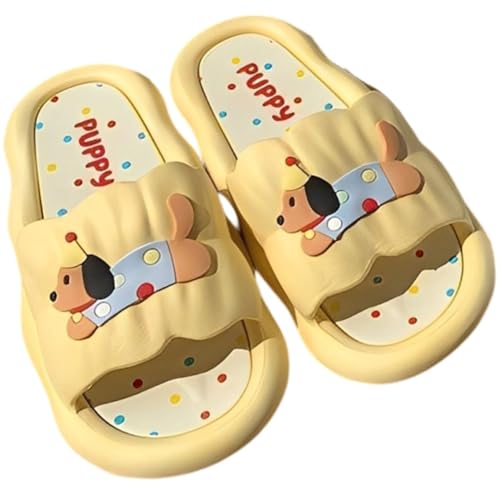 Casiler 1 Paar Hausschuhe Cartoon-dackel-Motiv, rutschfest, Für Badezimmer, Dusche, Sandalen, Studentenwohnheim, Hausschuhe, Dackel-Schuhe