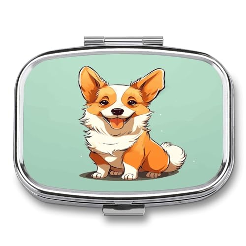 Corgi ���킢�����̃s���{�b�N�X 2�̃R���p�[�g�����g �������^���s���P�[�X �|�P�b�g����z�p ���s�p �|�[�^�u�����f�B�V���{�b�N�X �s���R���e�i �I�[�K�i�C�U�[ �r�^�~�� ���� �T�v�������g