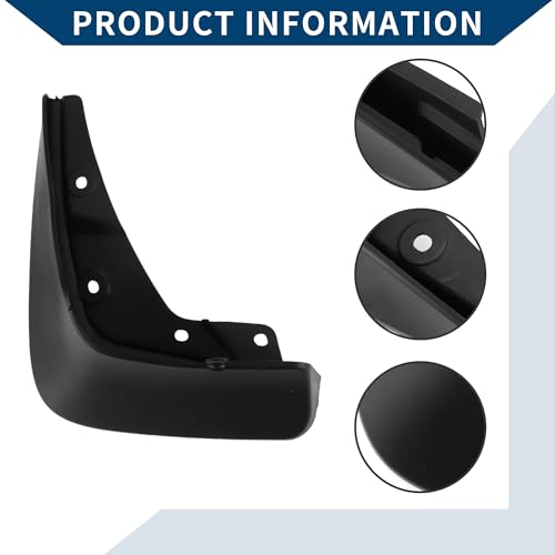 Image of Mud Flaps Splash Guards W /Mount Accessories for Mercedes-Benz C Class(Sport)2021-2023 Front and Rear Mud Guards 1 Set