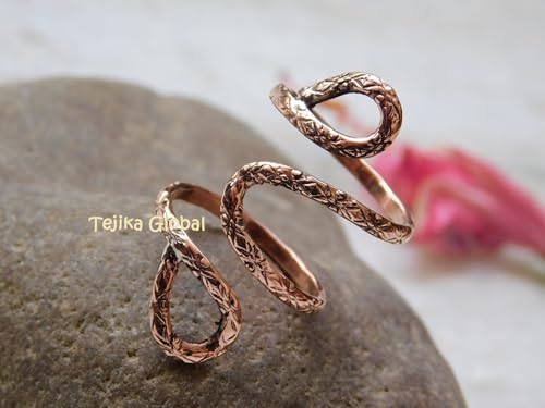 100% Copper finger splint rings, Arthritis Ring For Unisex Splint Ring for PIP or DIP Joint, Arthritis Thumb Toe Finger Rings for Stackable jewelry,2