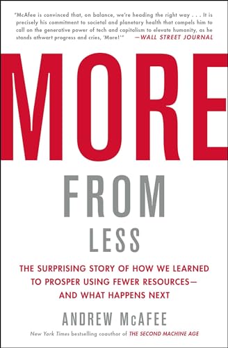 More from Less: The Surprising Story of How We Learned to Prosper Using Fewer Resources―and What Happens Next
