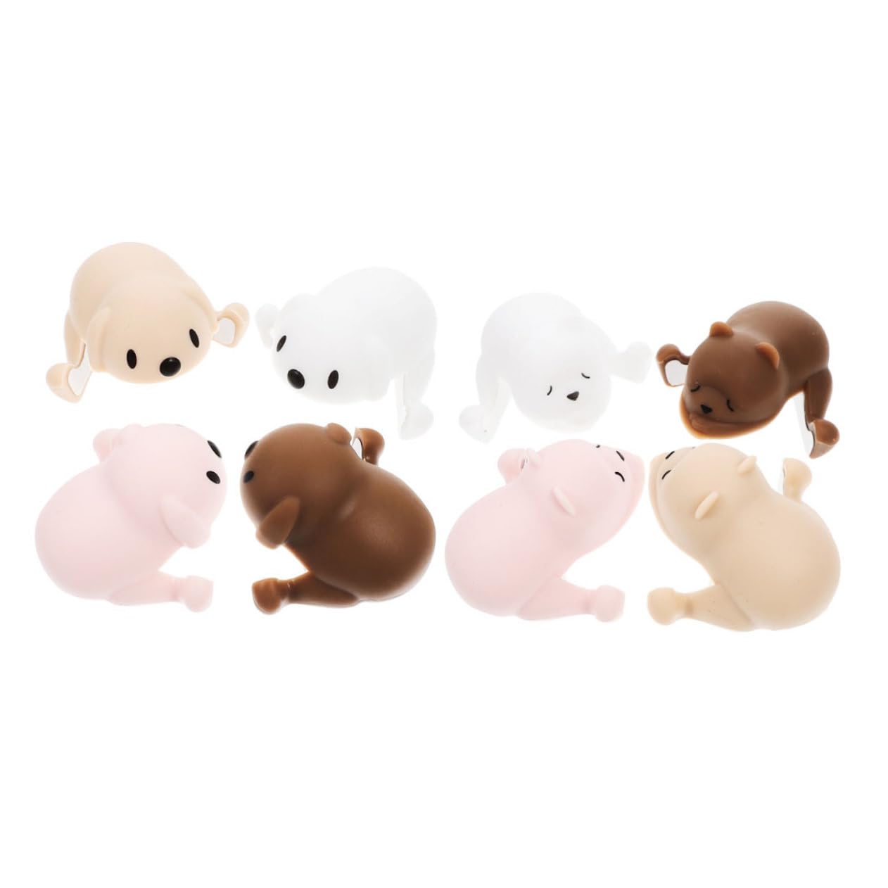 UPKOCH 3 Set Di Protezioni Angolari Per Bambini in Silicone Con Supporto Adesivo Facili Da Installare Protezioni Angolari Per Mobili 8 Pezzi*3