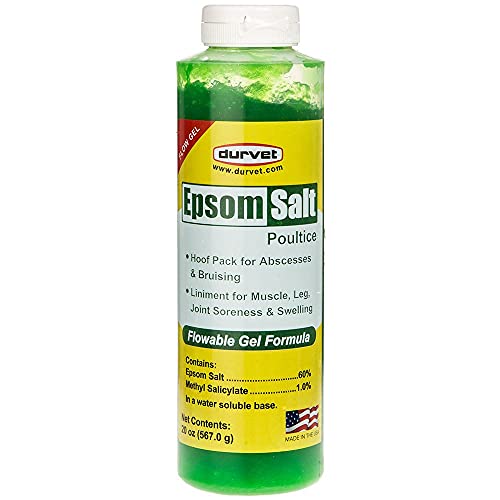 Durvet/Equine 699664 Epsom Salt Poultice Flow Gel, 20 oz