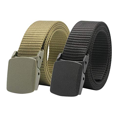 F Fityle 2x Exército Nylon Correia Cinto Trabalho Cinto Web Correia Utilitário Cintura