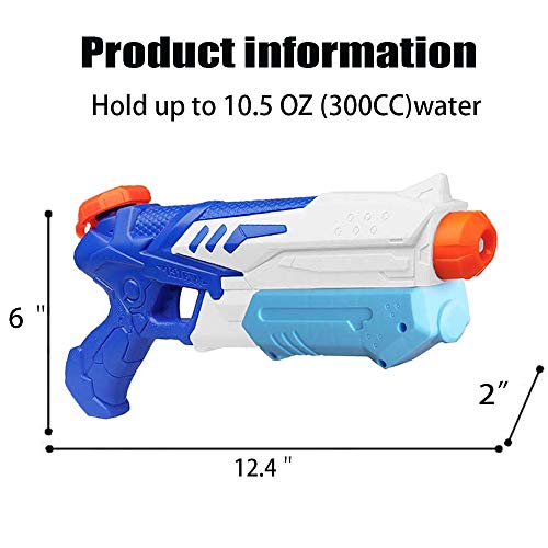 MeiGuiSha 2 Pack Super Soaker Water Gun Blaster High Capacity Water Soaker Blaster Squirt Toy Swimming Pool Beach Party Favors Sand Water Fighting Toy for Kids