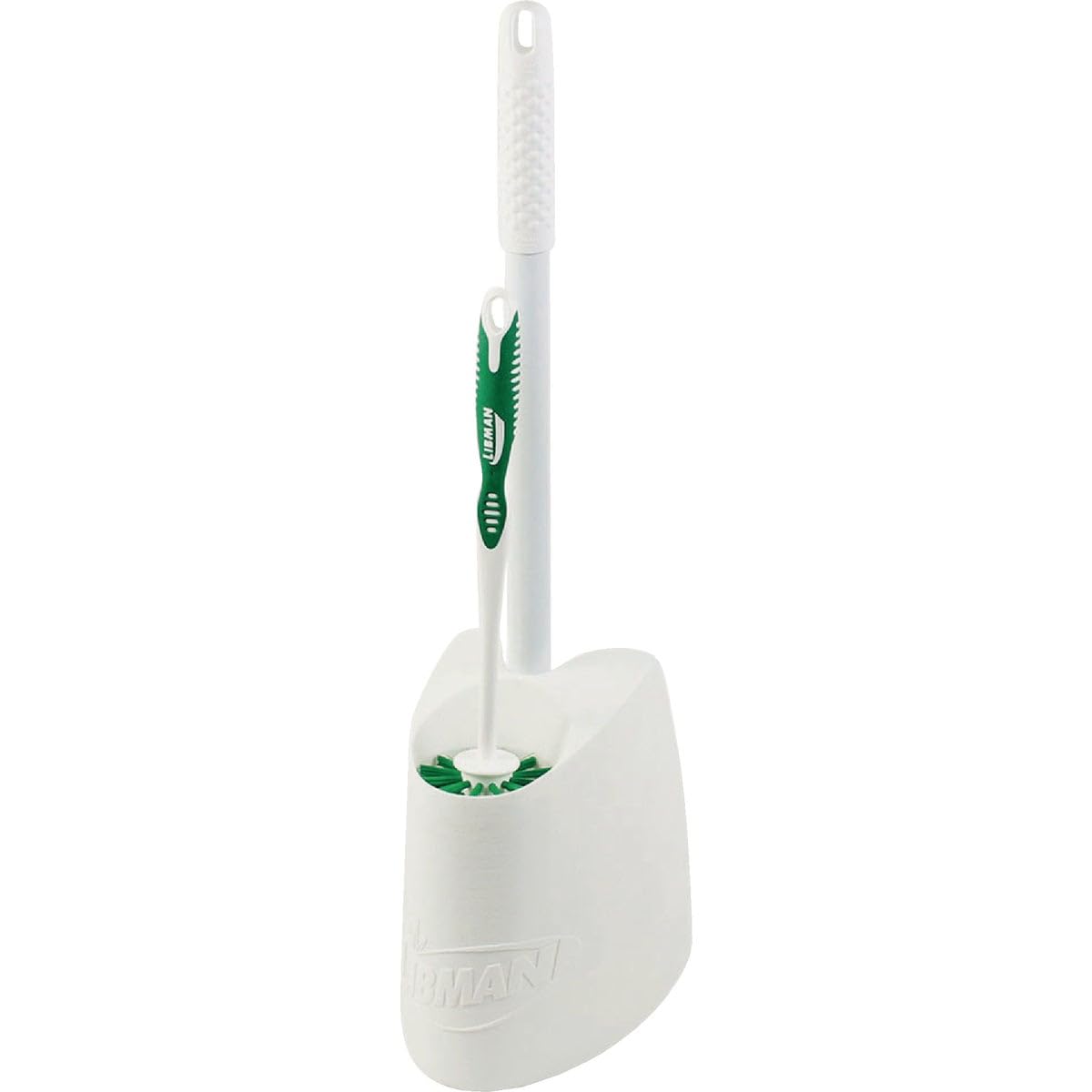 Libman 1024 Toilet Brush and Plunger Combo with hygienic Storage Caddy