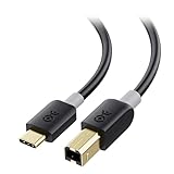 Cable Matters USB C プリンターケーブル USB C USB B変換ケーブル タイプCオス - タイプBオス 1m, 高耐久性 オーディオDAC ミキサー MIDIキーボード 電子ピアノ DJコントローラ プリンター ス キャナー FAXマシンなどに適用