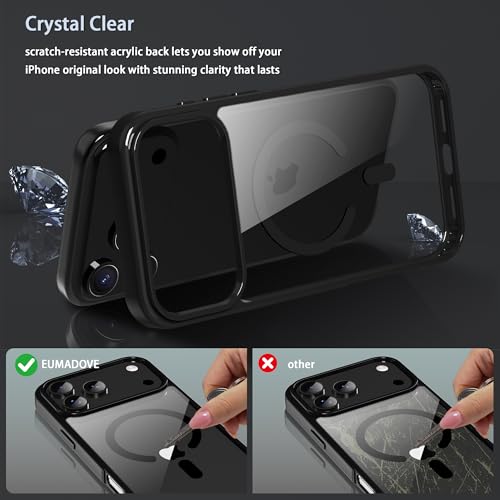 Image of for iPhone 17 pro max Case,Ultra Hybrid(Black Magsafe)