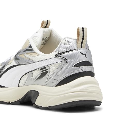 PUMA Puma Unisex Milenio TechSneaker, White, 4.5 UK