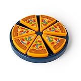 Quirky Kitty Pizza Puzzle Interactive Cat Toy, Mental Stimulation, Treat Dispenser, Slow Feeder, Mental Strategy Cat Toy