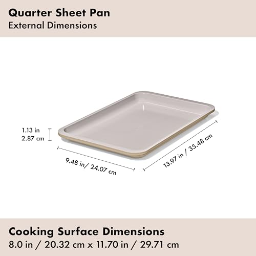 OXO Good Grips Non-Stick Pro Ceramic Coated Metal Bakeware 3-Piece Sheet Pan Set – Biscuit by OXO - Image 7