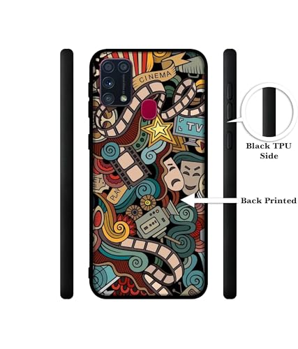 Image of Movies Design Premium 2D Printed Metal Back Case Cover for Samsung Galaxy M31 Prime / M31 / F41