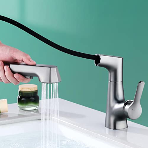 Robinet de lavabo en laiton Gray-B avec douchette de bain - 4