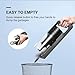Handheld Vacuum Cordless 8Kpa, Foxnovo LED Portable Vacuum Cleaner Powerful Lightweight with Filter Quick Charge Wet/Dry Cordless Handheld Vacuum Cleaner for Home Kitchen Pet Hair Car Cleaning